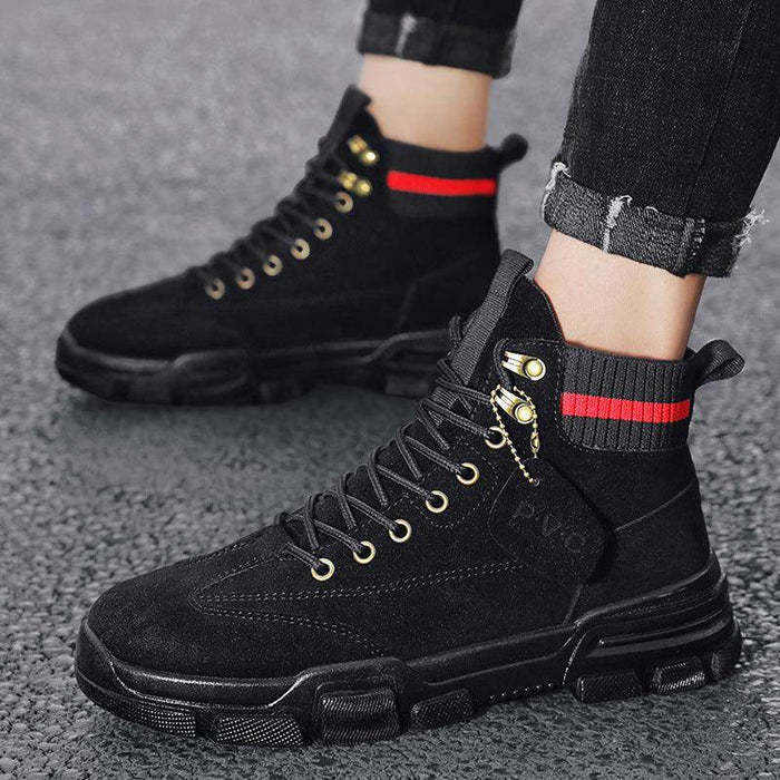 Men's high top work clothes men's shoes - Magellan Fashion Shop