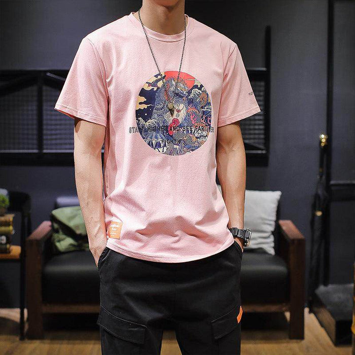 Large size T-shirt print T-shirt - Magellan Fashion Shop