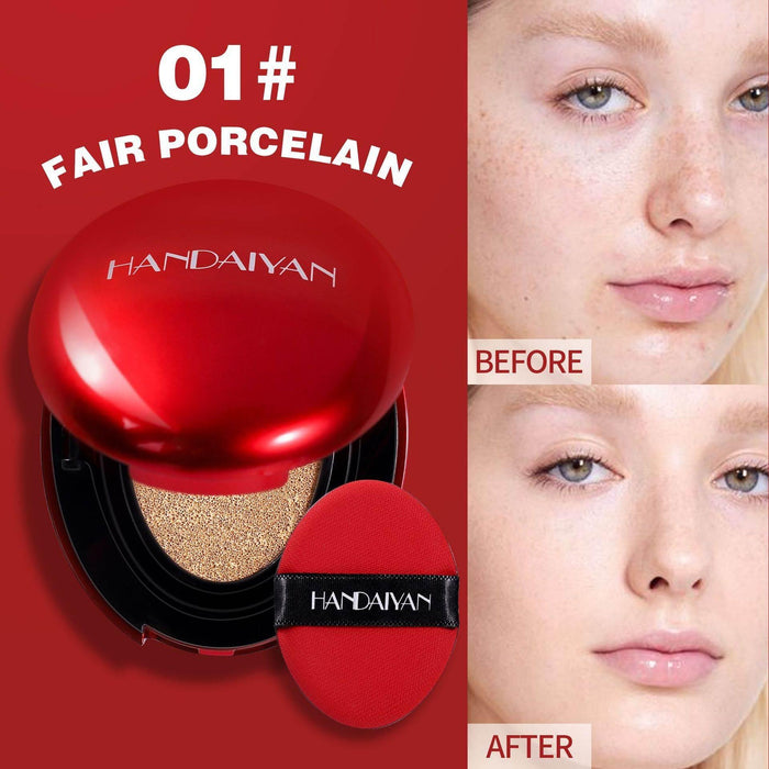 6 Colors Concealing Foundation With Air Cushion Lasting Moisturizing - Magellan Fashion Shop