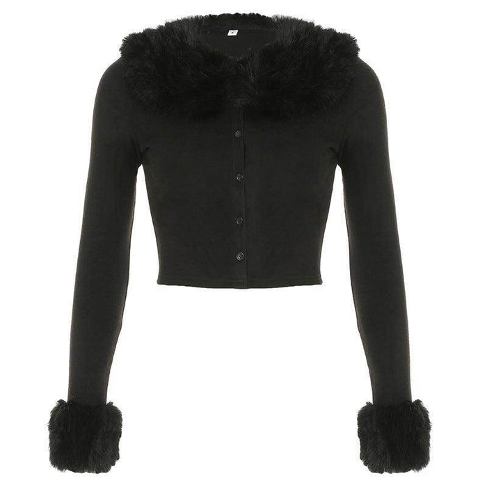 Short Breasted Cardigan Long Sleeve Coat For Women - Magellan Fashion Shop