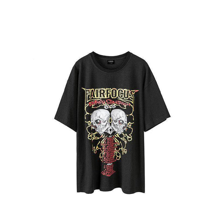 Printed rock t-shirt - Magellan Fashion Shop
