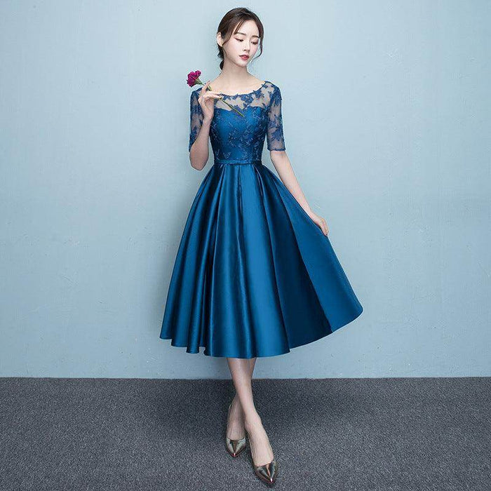Western Style Summer Banquet Mid-length Elegant Party - Magellan Fashion Shop