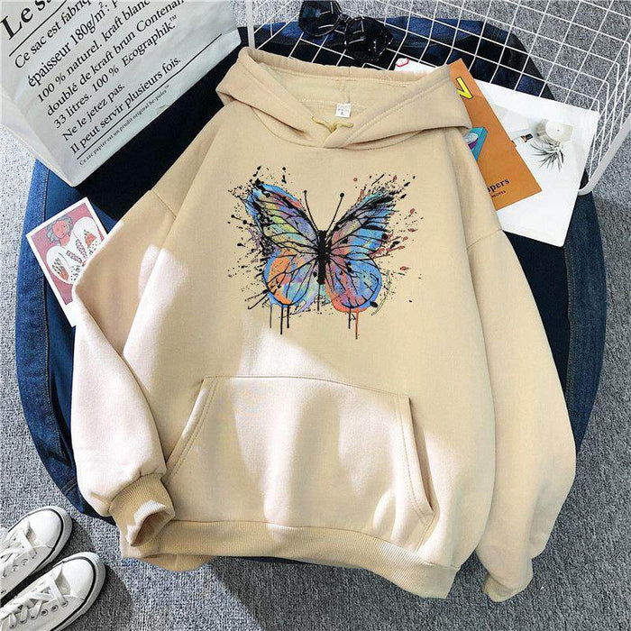 Plus Size Loose Hooded Sweater For Women - Magellan Fashion Shop