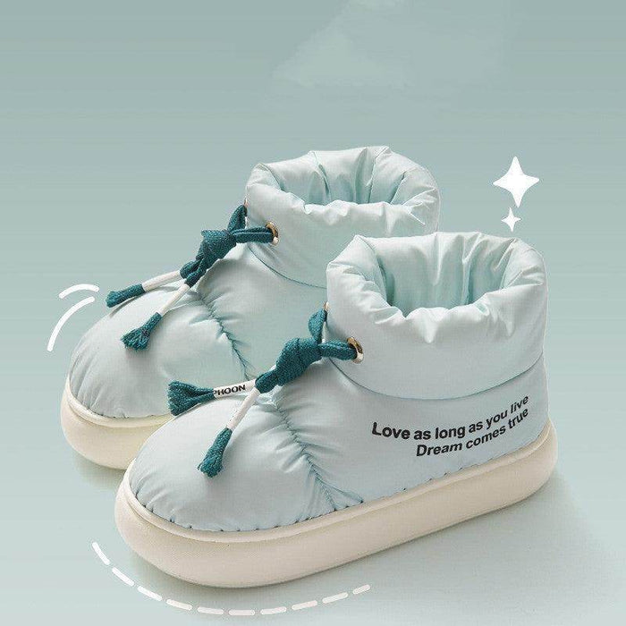 Winter Drawstring Cotton Shoes Indoor Outdoor Waterproof - Magellan Fashion Shop