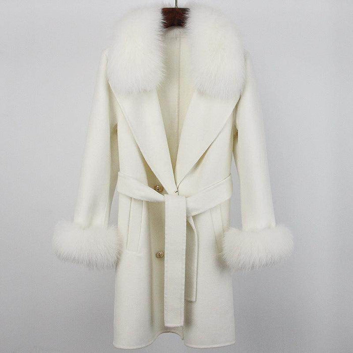 Double-faced Wool Overcoat Long High-end - Magellan Fashion Shop