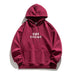 Hooded Sweater Letter Printing - Magellan Fashion Shop