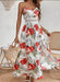 Spring Summer Chic Maxi Dress - Adjustable Spaghetti Straps - Magellan Fashion Shop