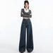 Draping Mop All-matching Straight Jeans For Women - Magellan Fashion Shop