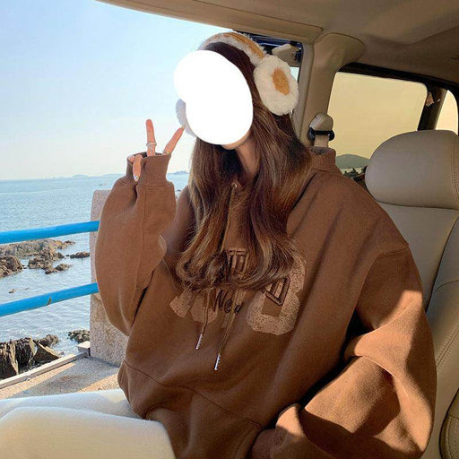 Loose Long Sleeve Small Print Top - Magellan Fashion Shop