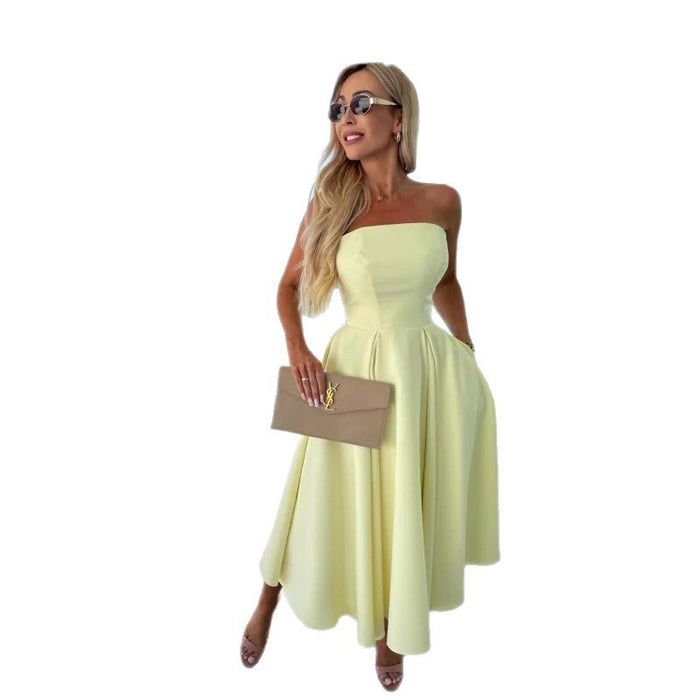 Women's Elegant Retro Dopamine Dress - Magellan Fashion Shop