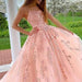 Camisole Ball Gown Long Tulle Lace Party Evening Gown - Magellan Fashion Shop