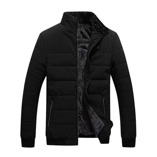 Men's Cotton Clothing Fleece-lined Cotton-padded Jacket - Magellan Fashion Shop