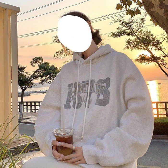 Loose Long Sleeve Small Print Top - Magellan Fashion Shop