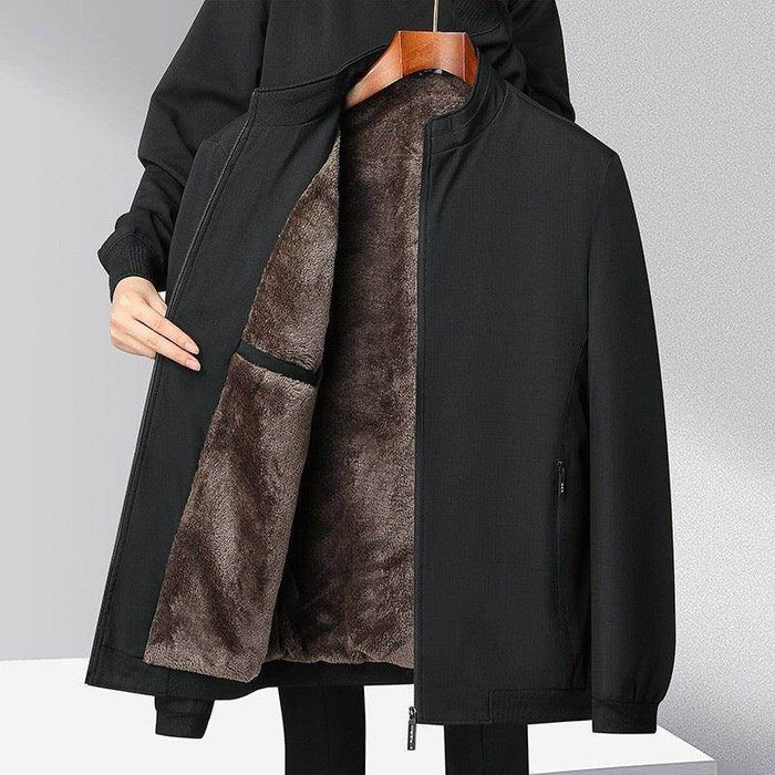 Jacket Winter Fleece-lined Thickened Men's Clothing - Magellan Fashion Shop