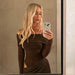 Off-shoulder Mesh Hollow Dress Women - Magellan Fashion Shop
