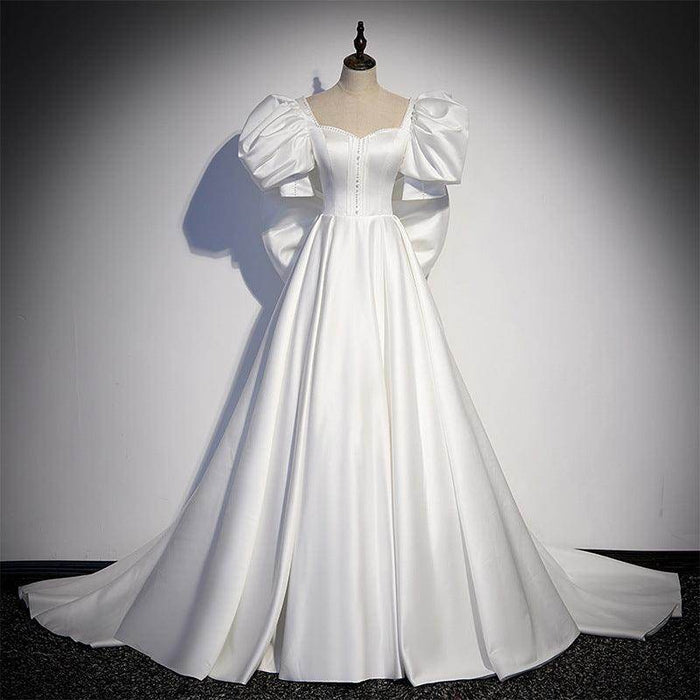 White Evening Dress Women's Banquet - Magellan Fashion Shop