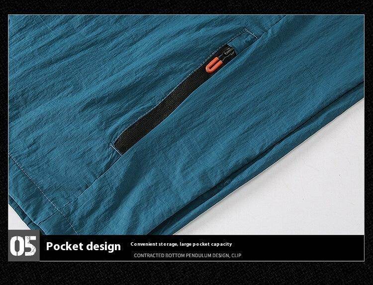 Men's Ultra-thin Stand Collar Sun-protective Clothing Quick-drying Breathable Sports Jacket - Magellan Fashion Shop