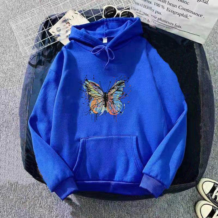 Plus Size Loose Hooded Sweater For Women - Magellan Fashion Shop