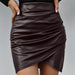 PU Leather Skirt Women - Magellan Fashion Shop