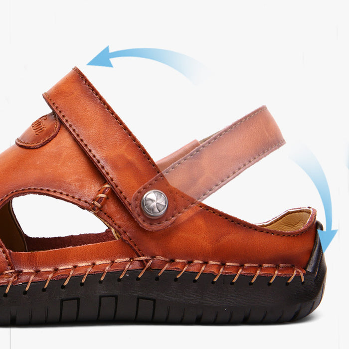 Men's Closed Toe Sandals Adjustable - Magellan Fashion Shop