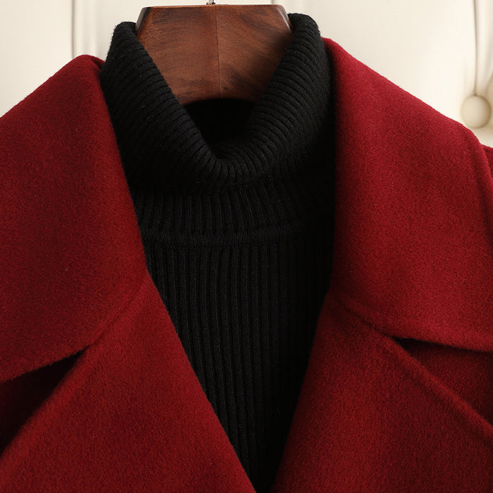 Autumn And Winter Woolen Coat Women