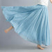 Lady Literature Plus Size Cotton And Linen Skirt - Magellan Fashion Shop