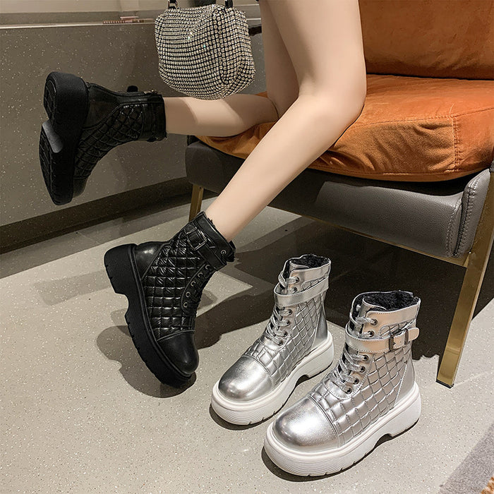 Women's Boots Short Tube Strap