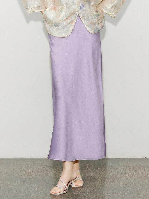 Satin Temperament Skirt - Magellan Fashion Shop