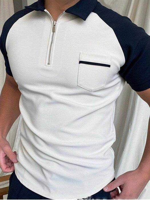 Men's Polo Shirt Men Solid Polo Shirts Brand Men - Magellan Fashion Shop
