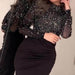 Golden bag hip ball gown dress - Magellan Fashion Shop