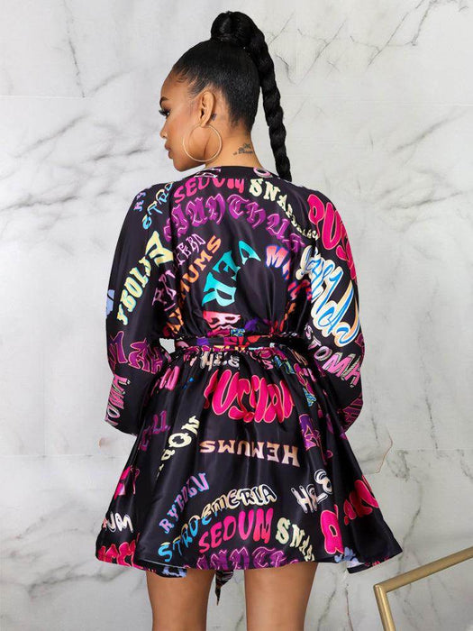 Women print dress - Magellan Fashion Shop