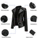 Motorcycle Leather Jacket - Magellan Fashion Shop