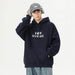 Hooded Sweater Letter Printing - Magellan Fashion Shop