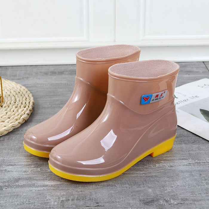 Women's Low-cut Rain Boots Non-slip Waterproof