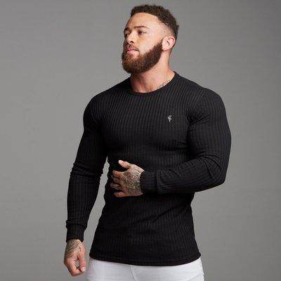 Doctor Muscle Spring Fitness Long Sleeve Men''s Sports Bottom Shirt Training Tight Clothes Brothers Stretch Running Top Tide - Magellan Fashion Shop