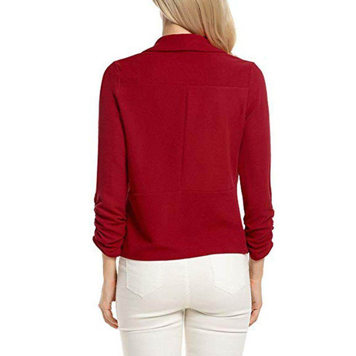 Cardigan Suit Jacket Work New Autumn Women Office Coat - Magellan Fashion Shop