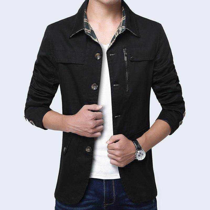 Slim thin jacket jacket men - Magellan Fashion Shop