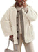 Women's Warm Winter Collarless Jacket - Magellan Fashion Shop