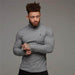 Doctor Muscle Spring Fitness Long Sleeve Men''s Sports Bottom Shirt Training Tight Clothes Brothers Stretch Running Top Tide - Magellan Fashion Shop