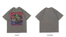 Heavy Industry Old Fat Rock Tie-dye Printing Couple T-shirt - Magellan Fashion Shop