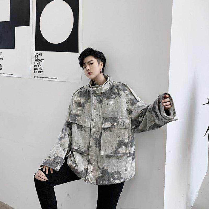 Camouflage silhouette jacket men - Magellan Fashion Shop