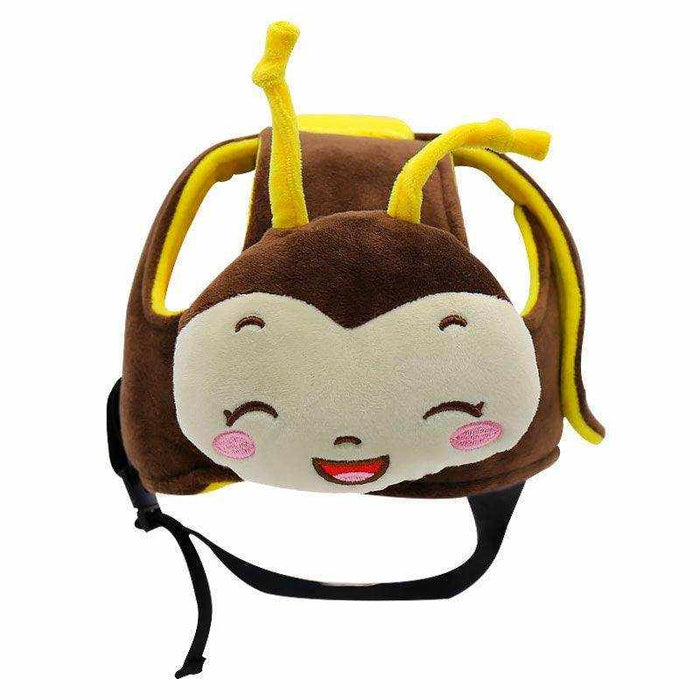 Cartoon Animal Baby Toddler Anti-collision Hat with cute animal designs and soft padding for head protection