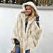 Women's hooded mink velvet coat - Magellan Fashion Shop