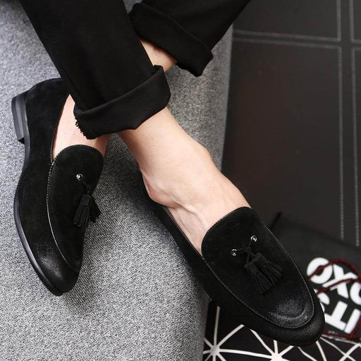 Pea shoes leather shoes for men - Magellan Fashion Shop