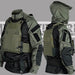 Black And Gray Industrial Attack SP2 Tactical Top Battle Suit - Magellan Fashion Shop
