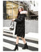 Autumn and winter hooded fur collar long coat - Magellan Fashion Shop