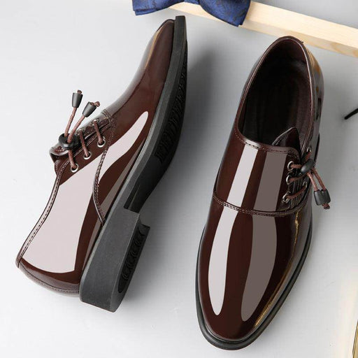 Lace-Up Leather Shoes Men Business Casual Shoes Men - Magellan Fashion Shop