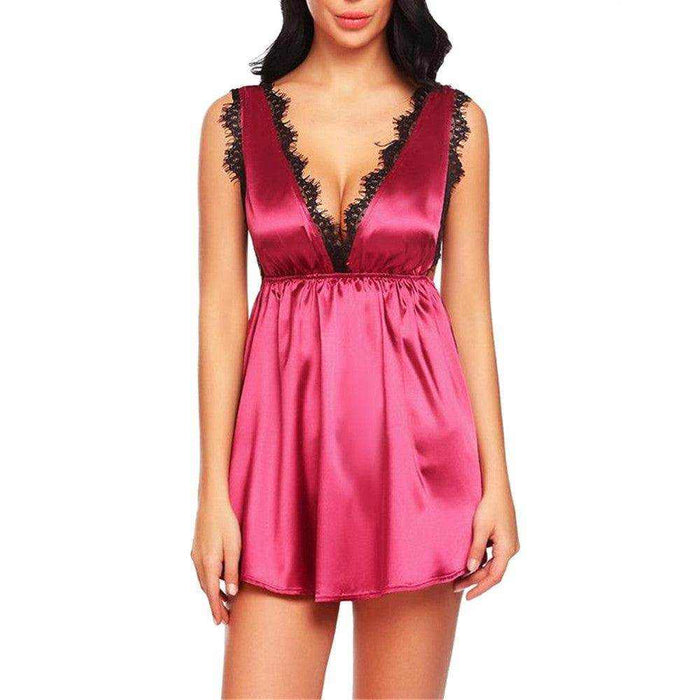 Women Sexy Bra Nightdress Nightwear Lingerie Nightwear Nightdress - Magellan Fashion Shop