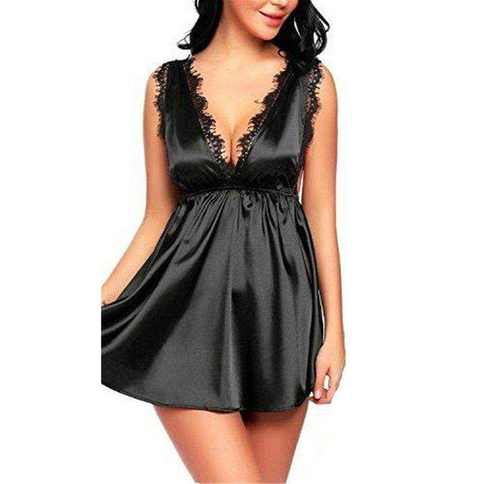 Women Sexy Bra Nightdress Nightwear Lingerie Nightwear Nightdress - Magellan Fashion Shop