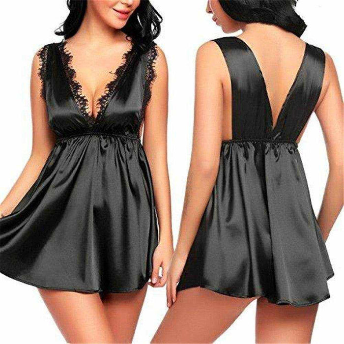 Women Sexy Bra Nightdress Nightwear Lingerie Nightwear Nightdress - Magellan Fashion Shop
